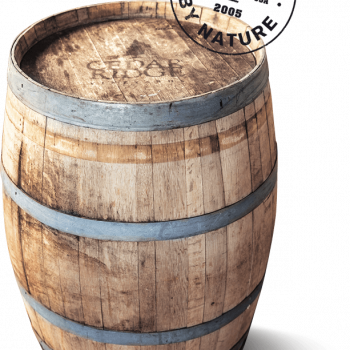 Cedar Ridge Wine barrel