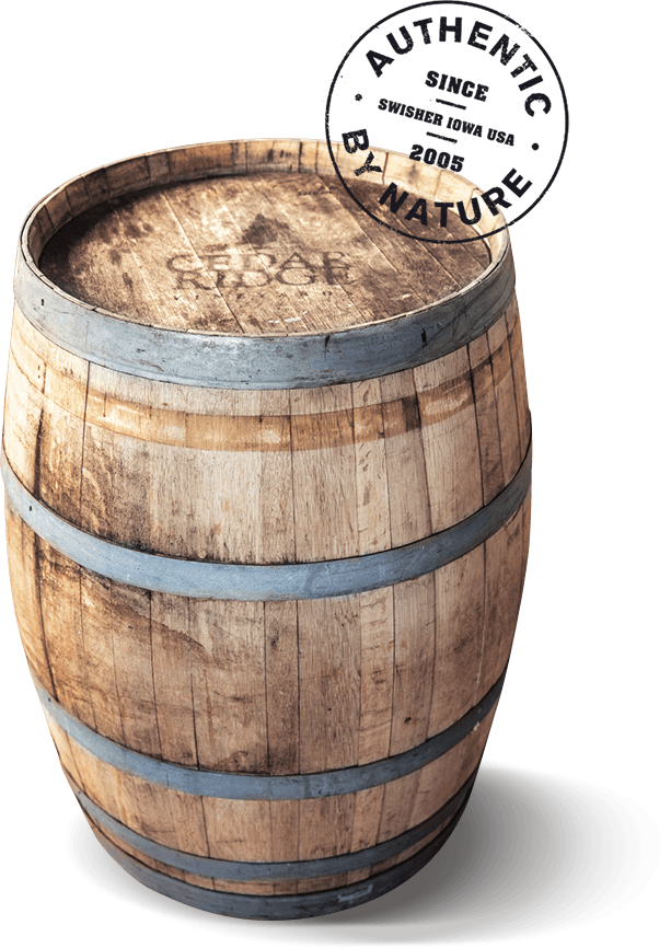 Cedar Ridge Wine barrel