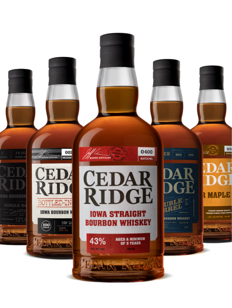 Cedar Ridge Bourbons