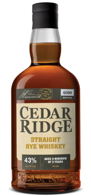 Cedar Ridge Straight Rye Whiskey