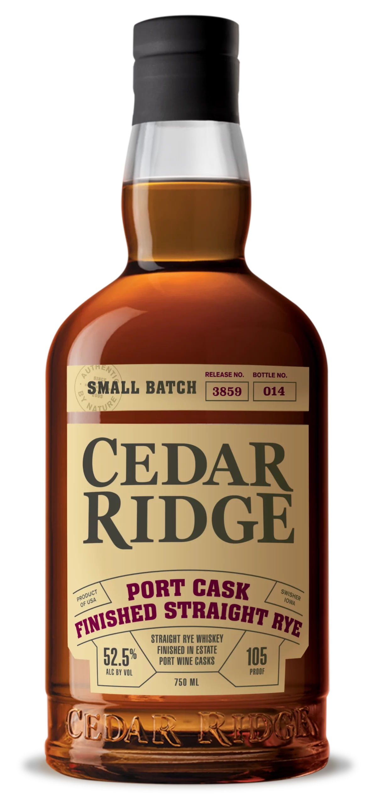 Cedar Ridge Port Cask Finished Straight Rye