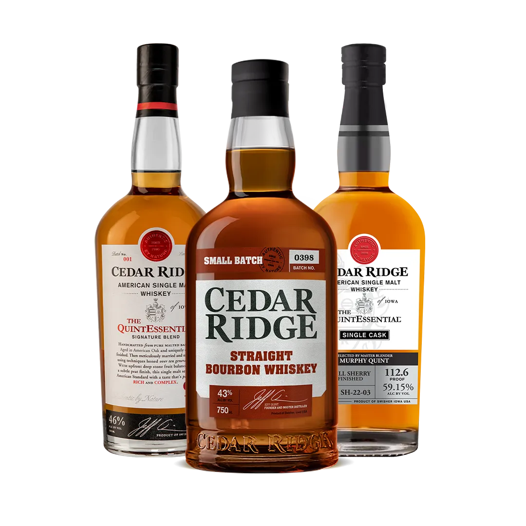 Cedar Ridge Whiskeys